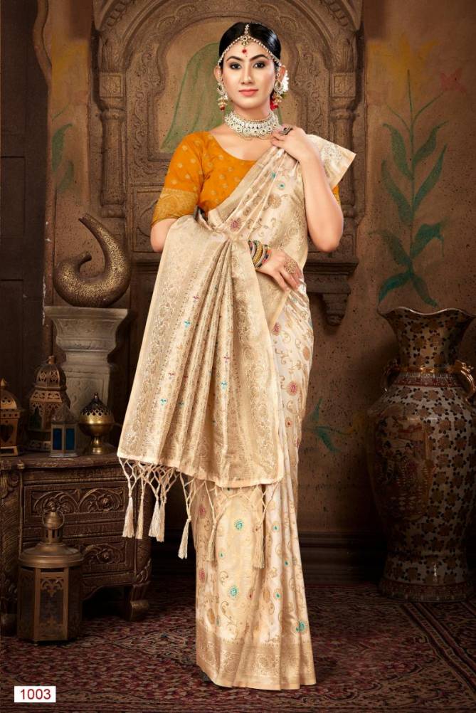 Pavitra Silk By Bunawat Designer Silk Wedding Sarees Wholesale Price In Surat
